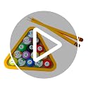 Billiard Cake Toppers Set - 8cm Soft Silicone Pool Ball Decorations