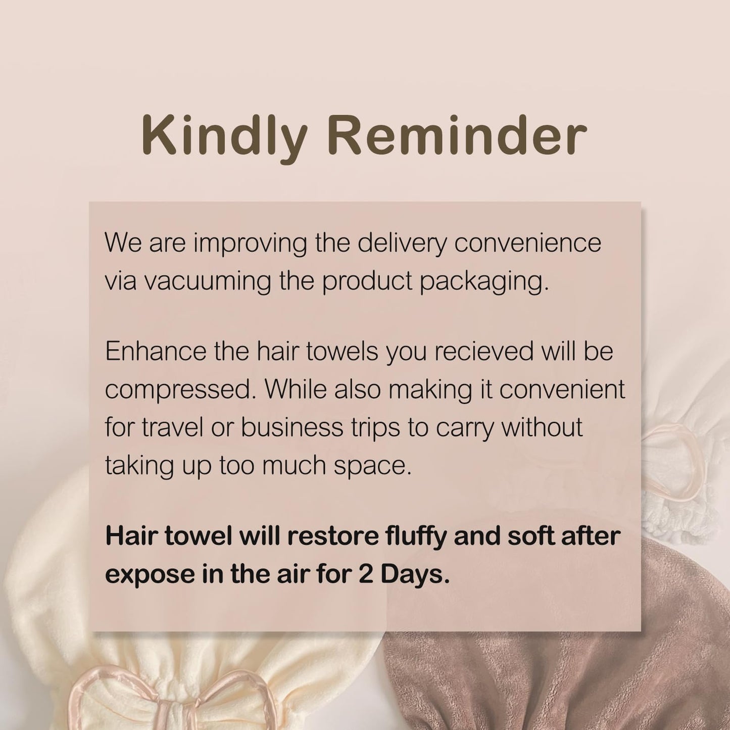 Jseng Microfiber Hair Towel Caps for Women with Cute Bowtie, 2Packs Fast Drying Hair Towel Caps for Curly Long Wet Hair Anti Frizz