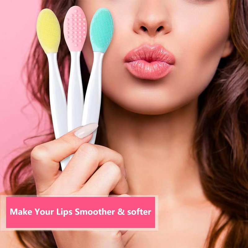 Pore Cleansing Silicone Facial Brush Set - Double-Sided Exfoliating Massager for Blackhead Removal | 10pcs