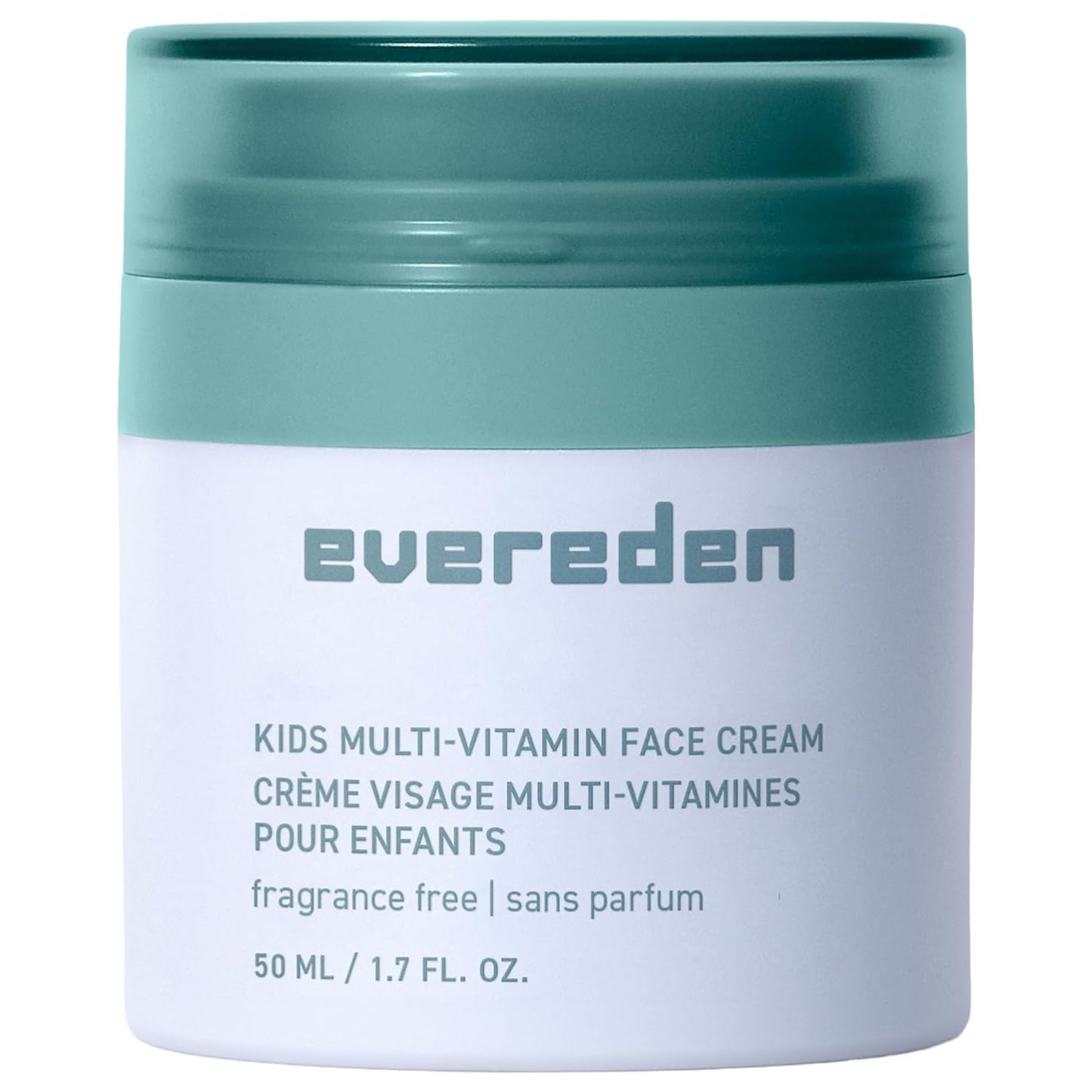 Evereden Kids Face Cream - Clean Non-Toxic Peach Moisturizer | 1.7 oz Skin Care for Children