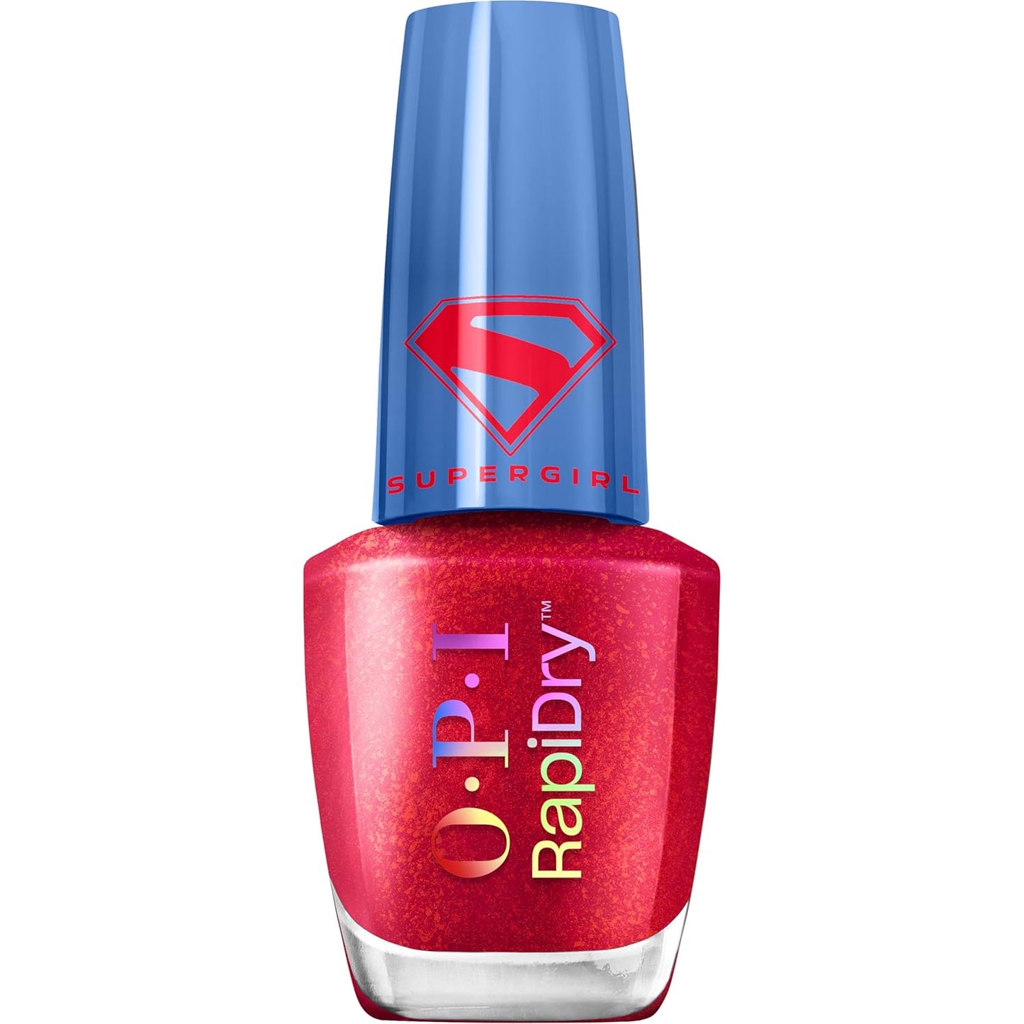 OPI RapiDry Quick Dry Nail Polish - Smudge Proof & Fast Drying | Vegan Formula | Supergirl Limited Edition