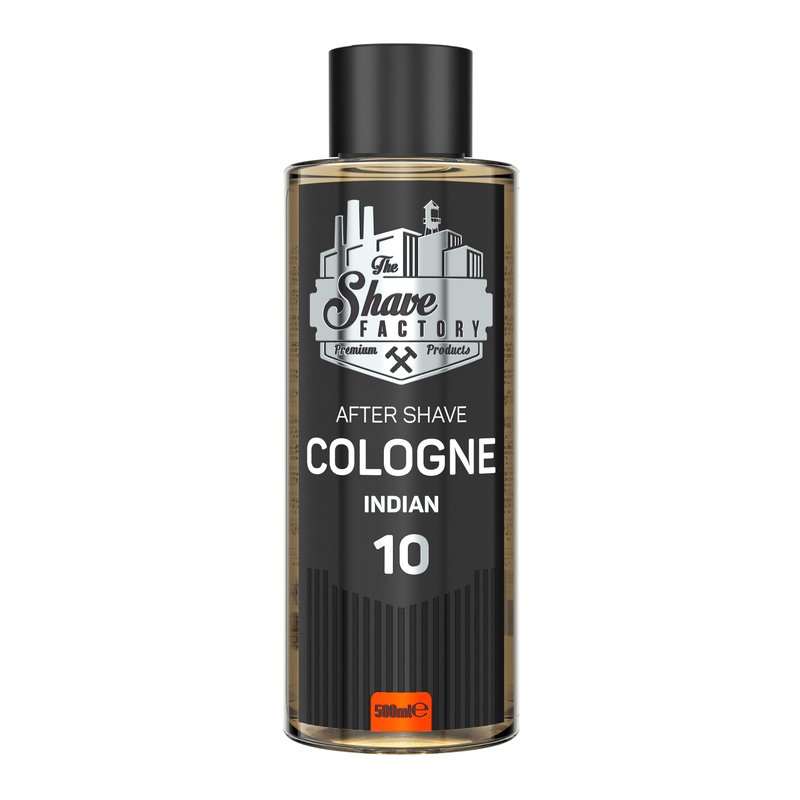 the shave factory After Shave Cologne Series - Cologne for Men, Aftershave for Men, Refreshes and Relieves Face and Skin (10 Indian)