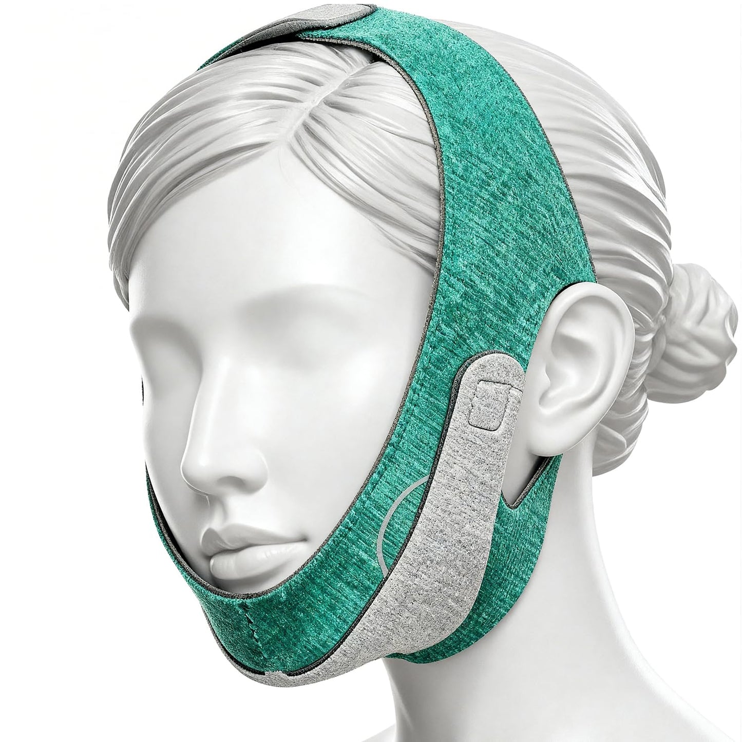 LEZHUAN Graphene V Line Lifting Mask, Skin-Friendly & Breathable Double Chin Reducer, Adjustable Chin Strap for Sleeping with Highly Elastic Fabric, Chin Lifting Mask for Women Man