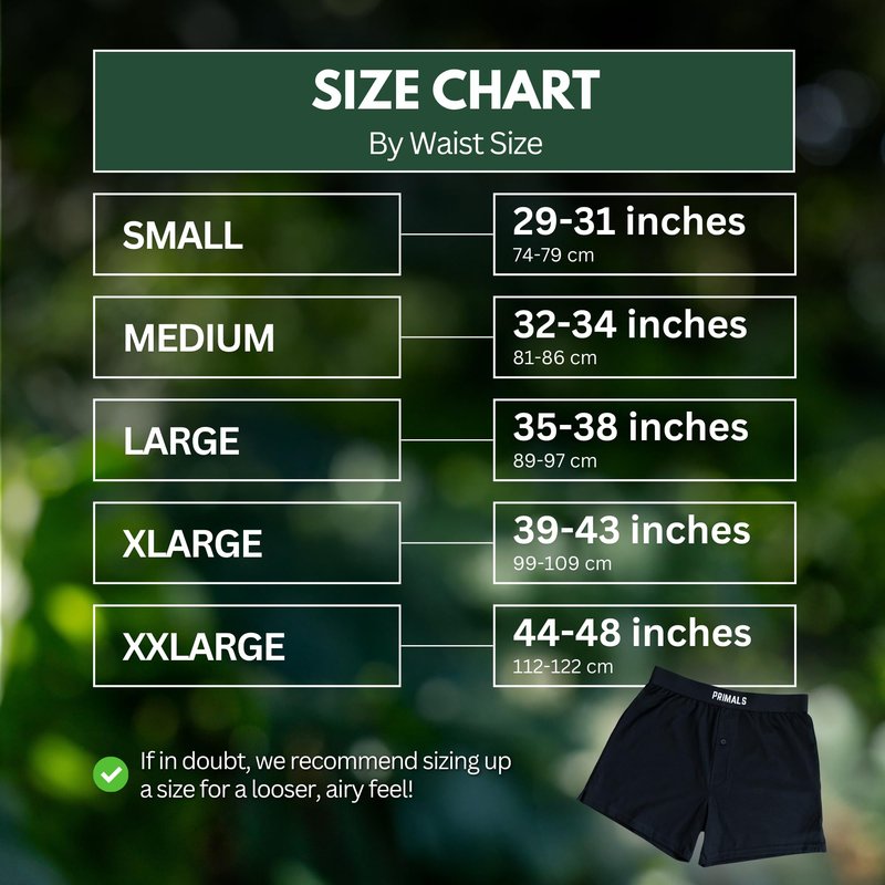 PRIMALS 100% Organic Cotton Boxers - Improves Testosterone & Fertility - Soft & Breathable - Midnight Black (3 Pack) (US, Alpha, Large, Regular, Regular, Midnight Black)