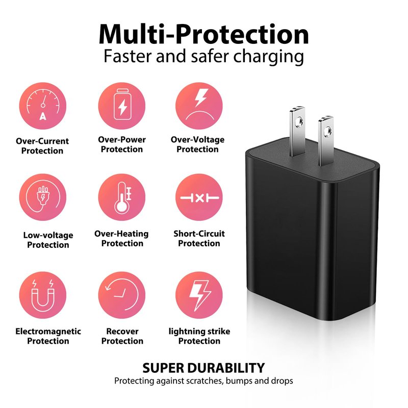 QKCOK 5V USB Wall Charger Adapter Block for Philips Norelco Shaver 2400 3600 3900, Philips Multigroom Series 5000 7000, OneBlade QP2724 Electric Trimmer and Shaver, Series X3001 S3341 Charging Block
