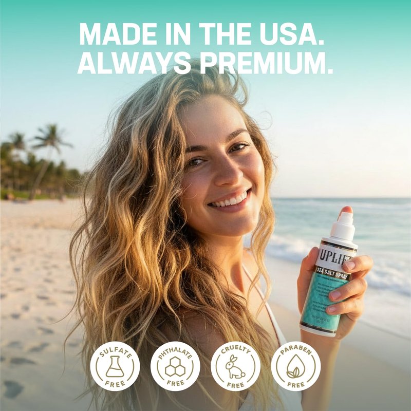 Sea Salt Spray - Versatile Texture Spray for Beach Waves & Volume | 5.5 oz