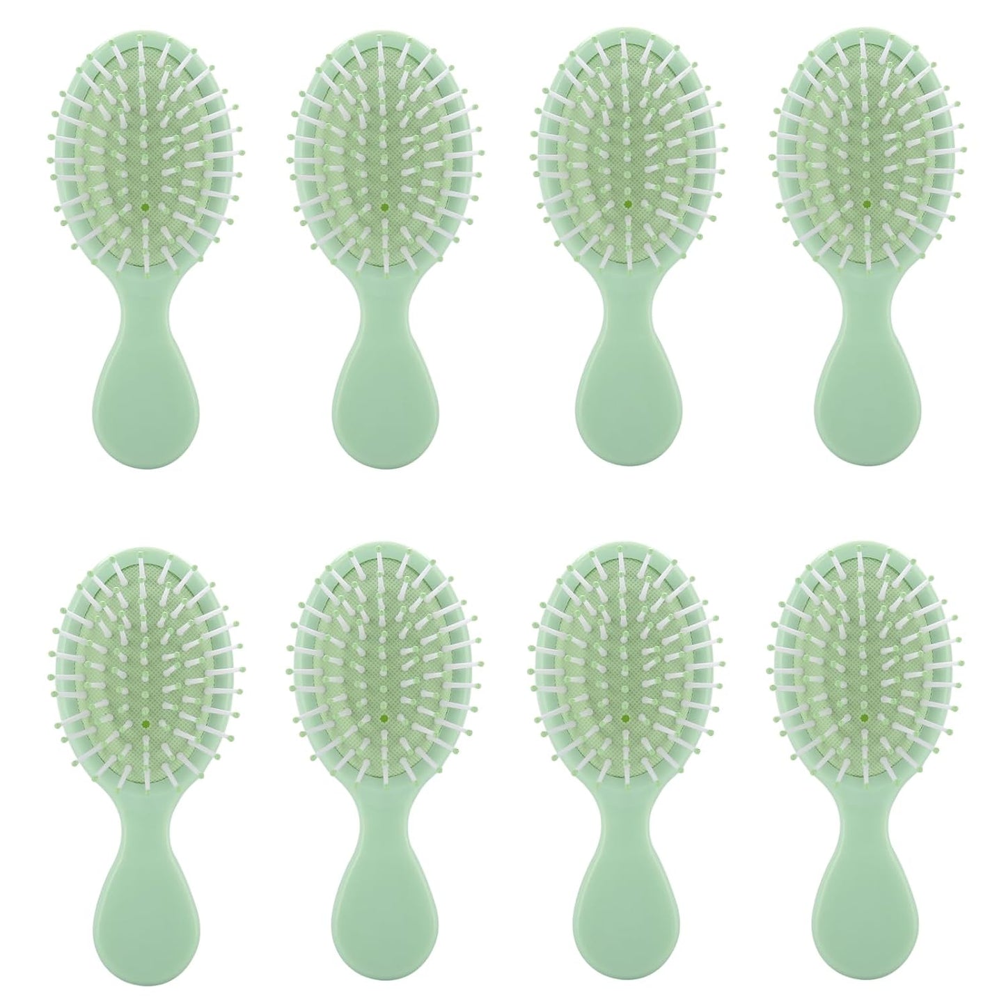 Bridesmaid Proposal Gifts - Mini Travel Detangling Brush Set | 2PCS Sage Green for Wedding Party Favors