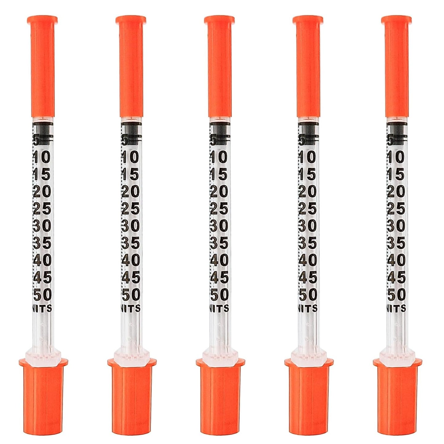 U-100 1cc Syringes with 31G Needle - Individual Pack of 36 | 5/16 Inch (8mm)