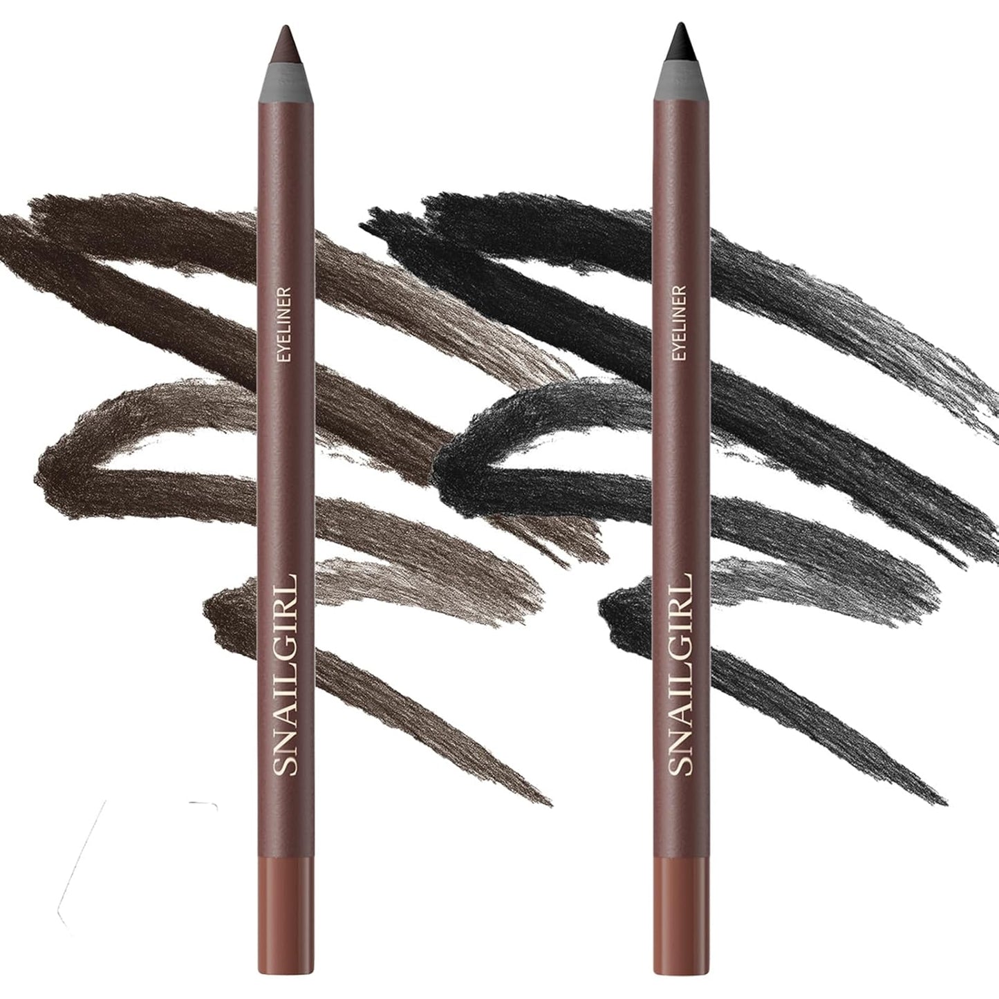 Waterproof Eyeliner Duo - 24HR Long-Lasting Precision Pencil | 1.5mm Tip, 7 Shades Available