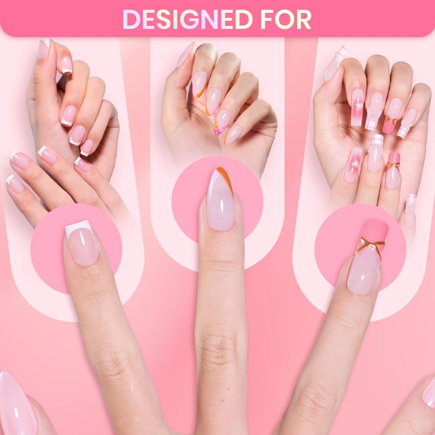 Beetles 10ML Super Strong Nail Glue - No UV Light Needed for Press-On & Acrylic Nails | Long-Lasting Bond for DIY Home Use