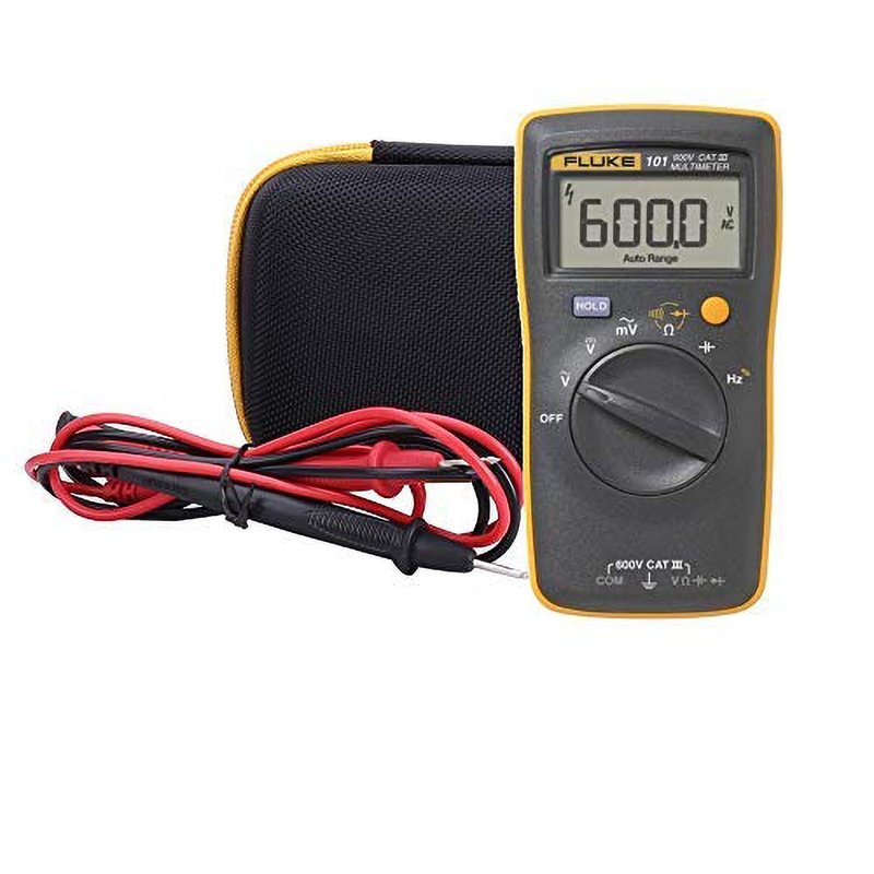 Aenllosi for fluke 101/106/107 Handheld Digital Multimeter Carrying Case, Fluke Volt Meter Organizer(Case Only)