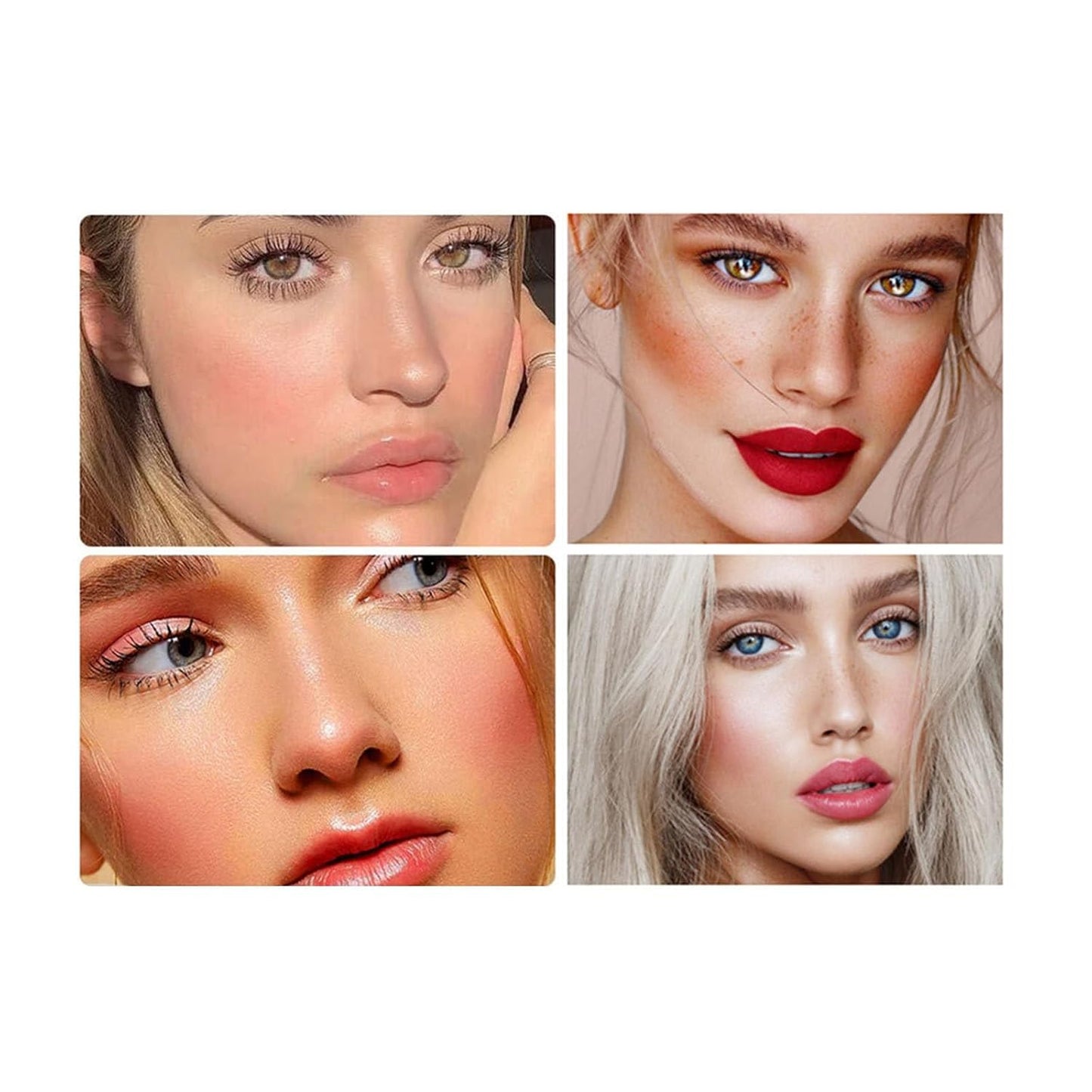 12 Color Concealer Palette - Full Coverage Makeup for Dark Circles & Blush | Versatile Face Cosmetics