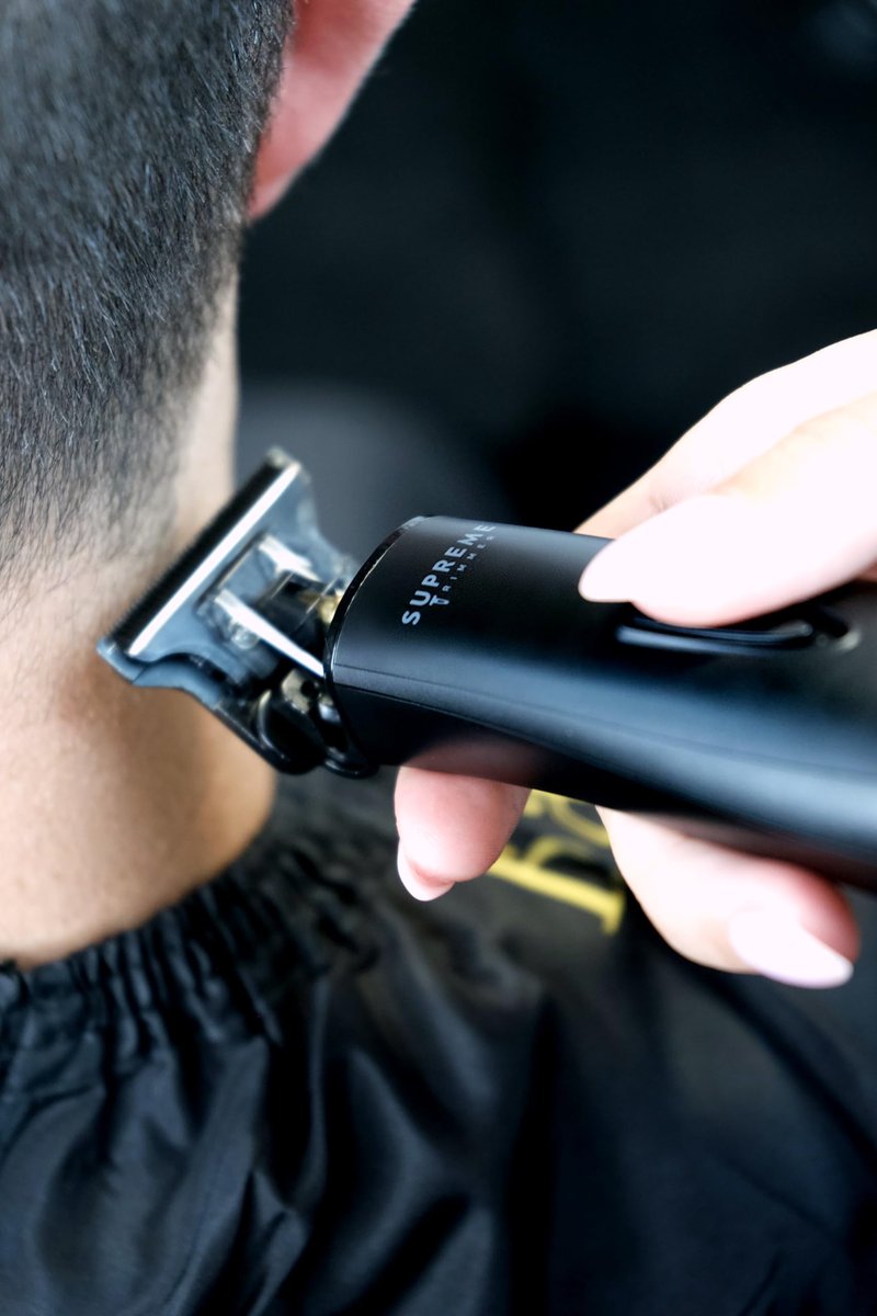 Supreme Trimmer T-Fader Foil Shaver | 120 Min Run Time USB-C Electric Razor | Waterproof IPX6 Shaver for Barber or Home Use | STF501
