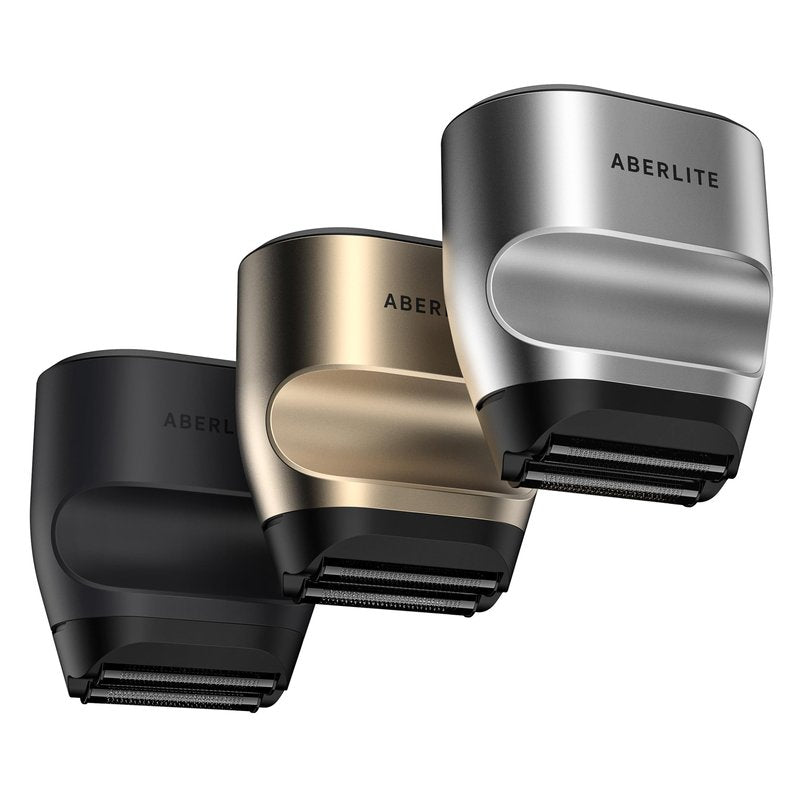 Aberlite Touch 2 Foil Head Shaver Replacement Inner Blade + Outer Foil Set (Gold TiN coating) (2 x 2-piece set) (Enhanced Performance) (Gold)