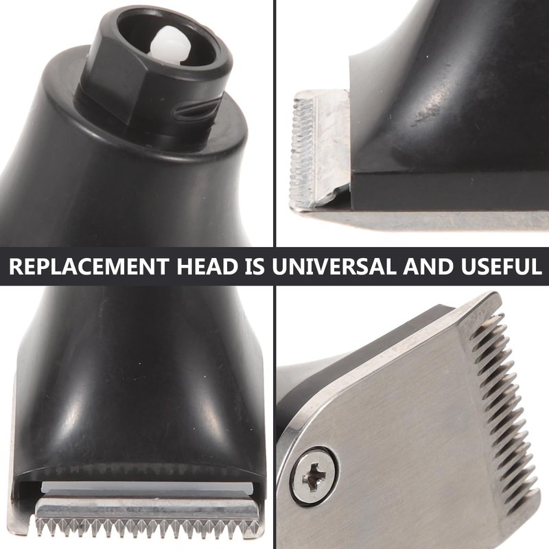 minkissy 3Pcs Universal Electric Shaver Replacement Heads for Men Detachable Shaver Head Set Compatible with Various Electric Razors Easy to Install and Replace