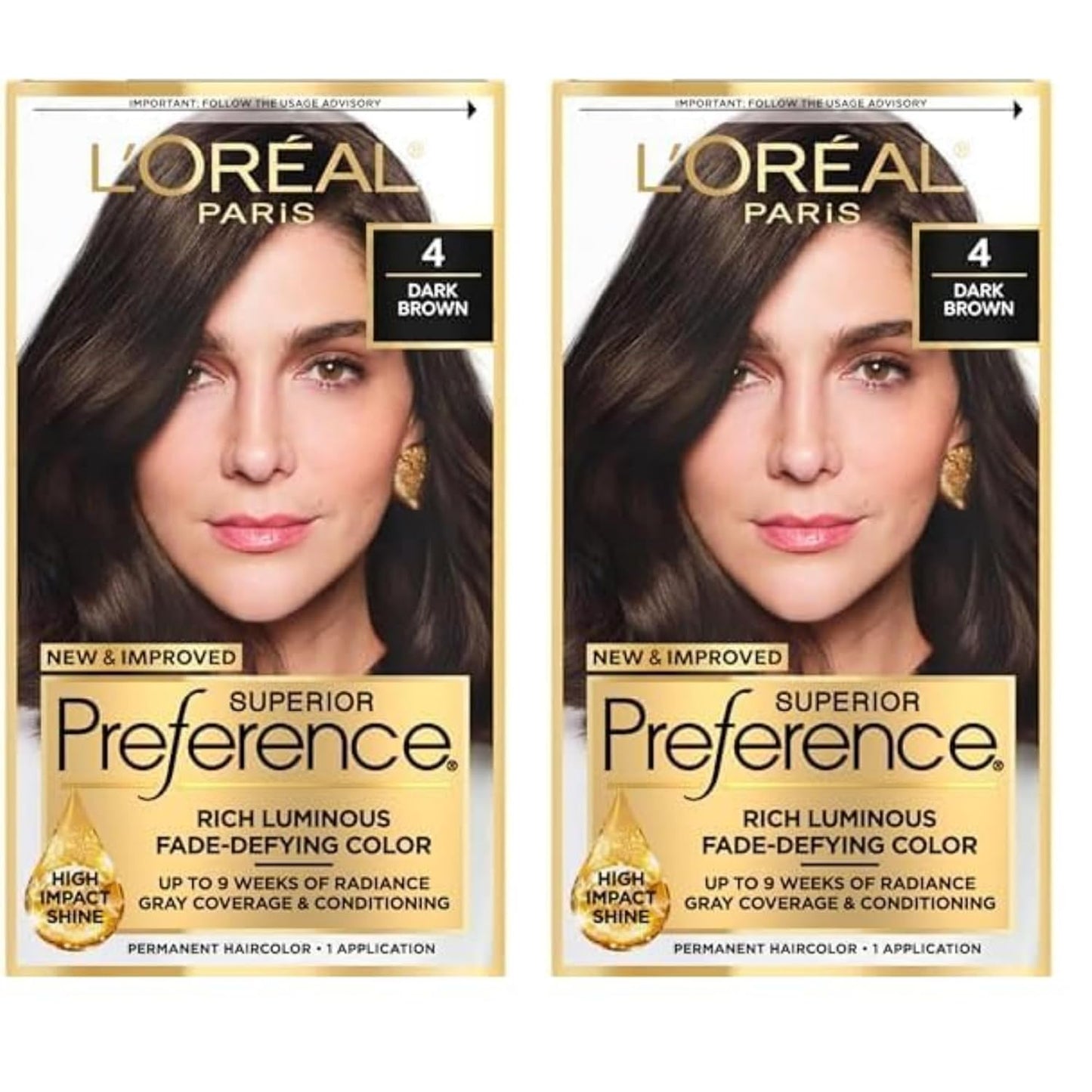 L'Oreal Paris Hair Color - Superior Preference Dark Ash Blonde 7A | Fade-Defying Permanent Dye for 9 Weeks of Radiance