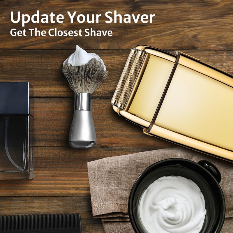 FXFS2 Foil Shaver Replacement Foil Compatible with Babyliss Foil Shaver FXFS2, Gold Color, 1Pack