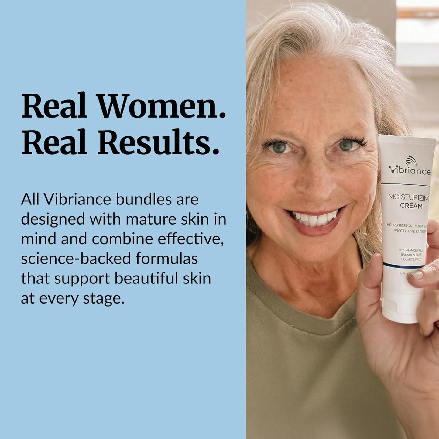 Vibriance Skincare Set - Super C Serum, Moisturizing Cleanser & Face Cream | Complete Bundle for Radiant Skin