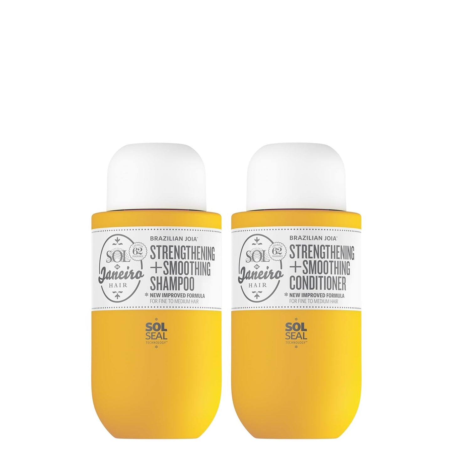 Brazilian Joia Damage Repairing Shampoo & Conditioner Set - Nourishing Formula for Healthy Hair