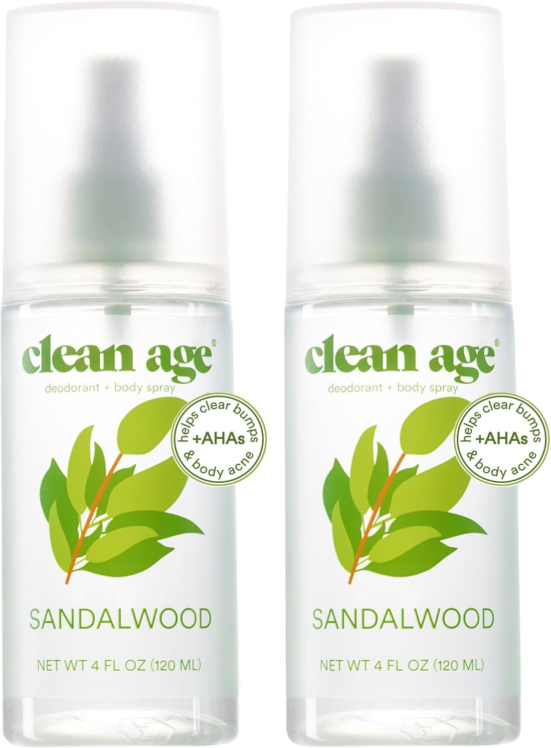 Aluminum-Free Deodorant & Body Spray - Waves 4oz | Clean Formula for Teens with AHA for Body Acne