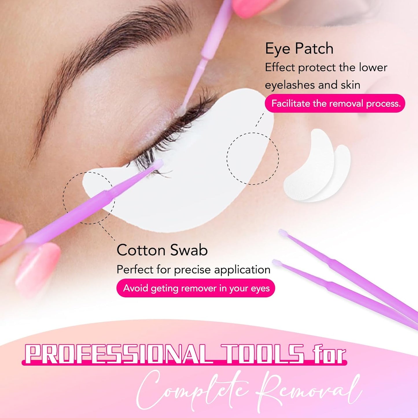 Eyelash Extension Remover - Professional Low Irritation Formula | 5g x 2 for DIY or Salon Use