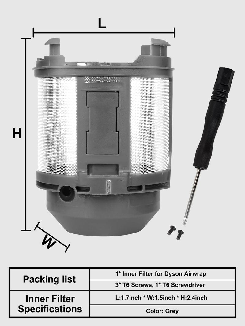 YTCHYYSK Inner Filter Replacement Cover Cage for Dyson Airwrap HS01 HS05 Models