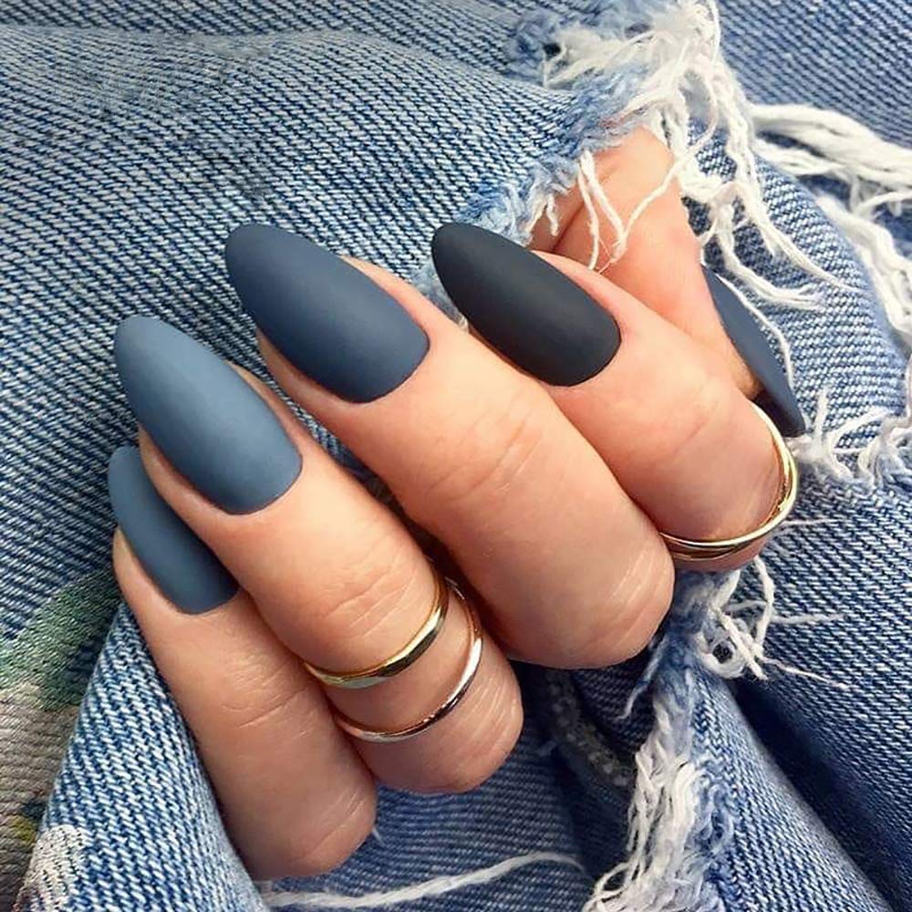 senvenski Blue Gel Nail Polish Kit - UV/LED Nail Art Set with Navy Royal Cobalt Blue Army Green Teal Olive Emerald Turquoise Colors | Manicure Gift Kit for Women, Professional Salon Home Use(CS6-011)