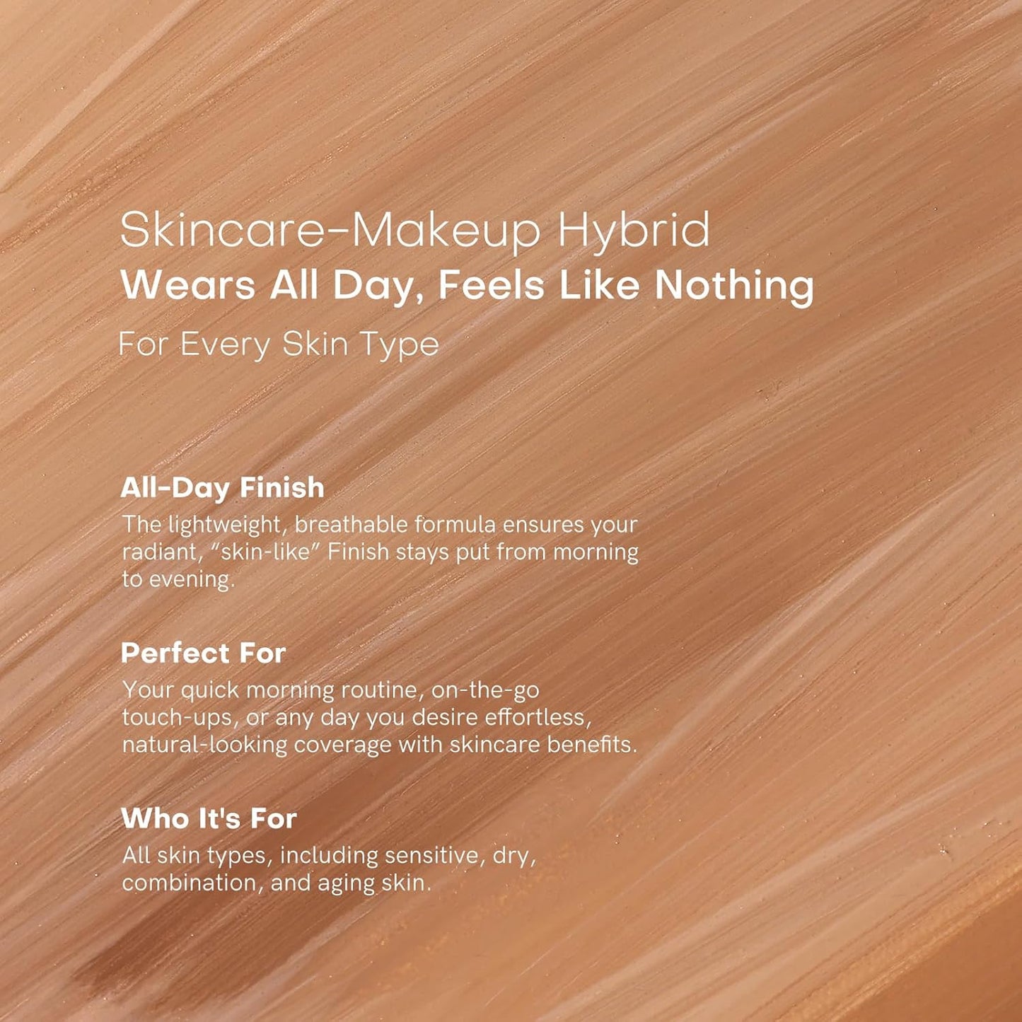 Glow Skin Tinted Moisturizer - SPF 30, Lightweight Hydrating Skin Tint | Vegan, Buildable Coverage