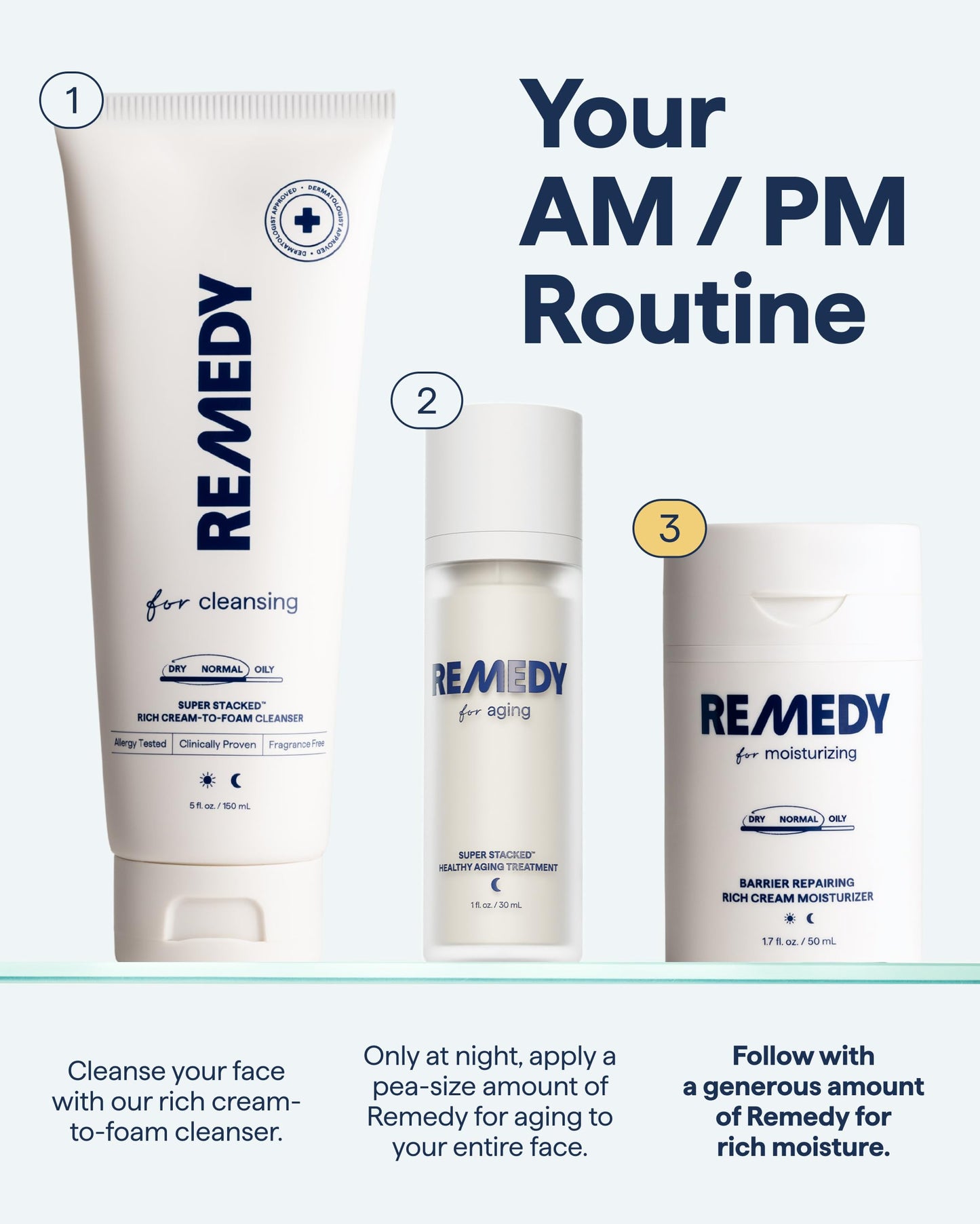 Remedy Rich Barrier Repairing Cream Face Moisturizer | Quadruple Ceramide Complex, Peptides and Squalane | Fragrance Free | Eczema Certified | Dry Sensitive Skin | By Dermatologist Dr Shah | 1.7 fl oz