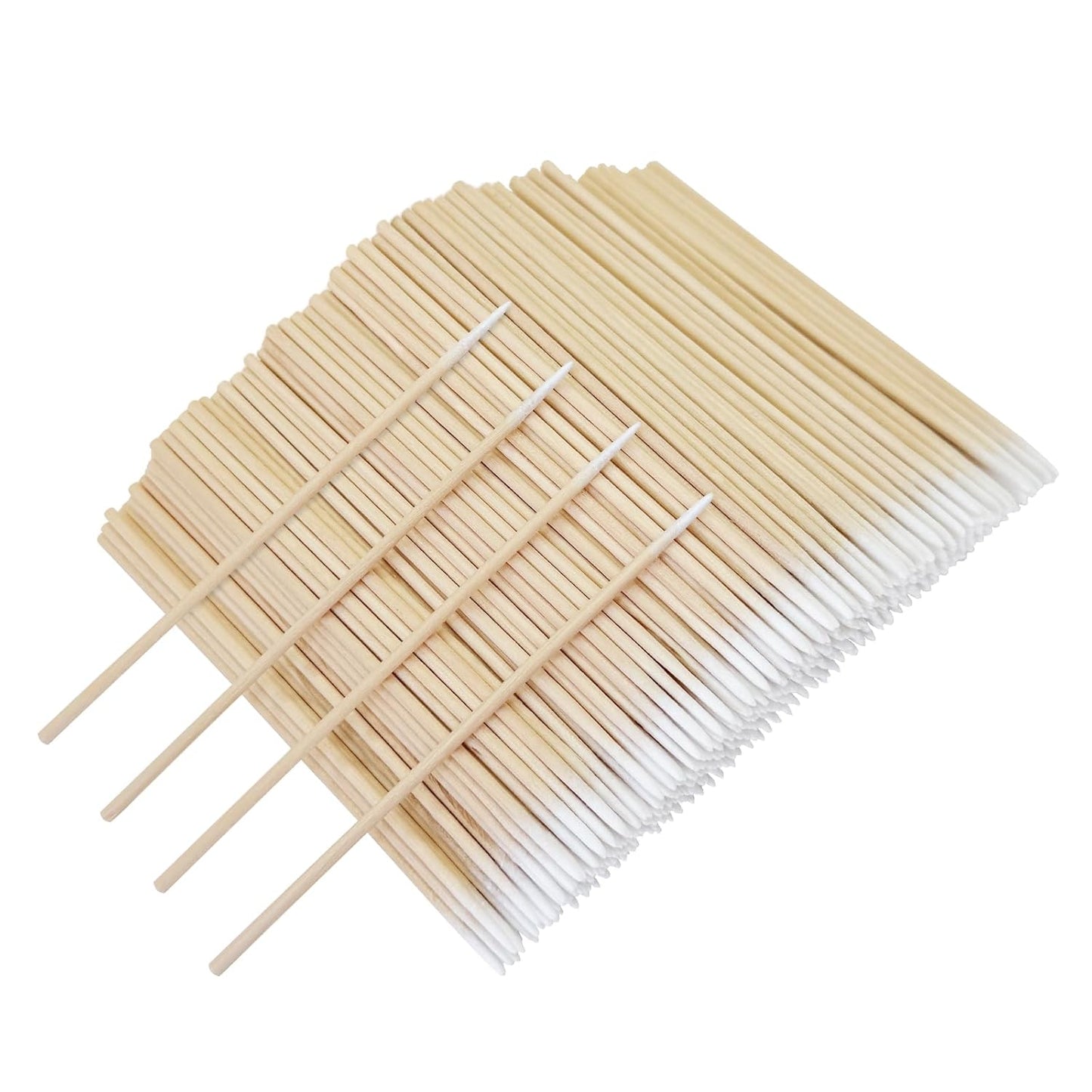 Pointed Cotton Swabs for Nails - 1000PCS Microblading & Makeup Precision Tips | Fine Point Cleaning Tool
