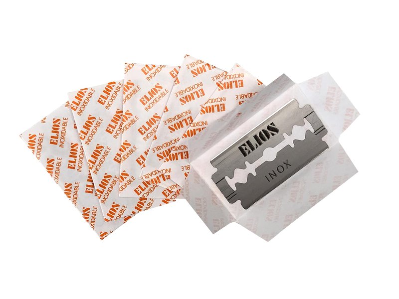 Razor Blades Club - Elios Inoxidable Double Edge Razor Blades, 100 pcs