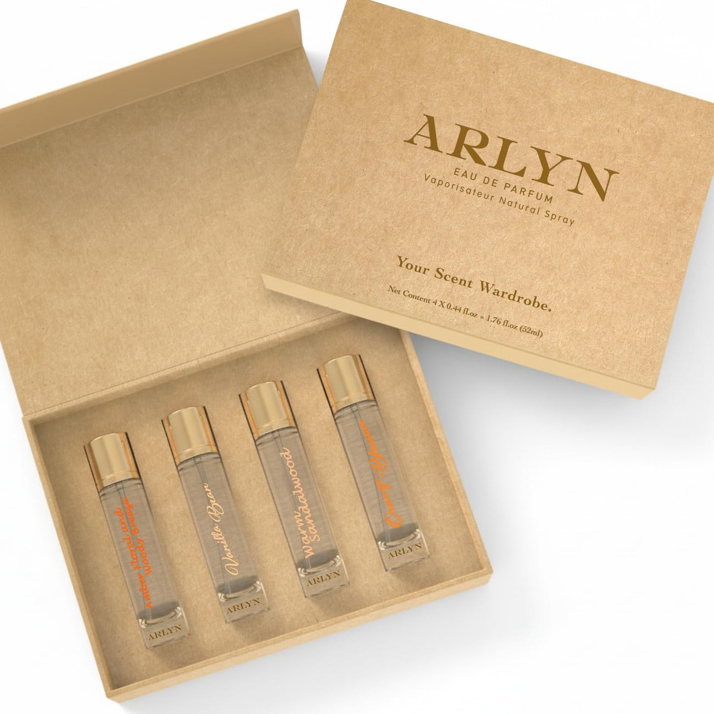 Warm Sandalwood Eau De Parfum | Long-Lasting Unisex Fragrance with Woody Notes - 50ml / 1.7 oz