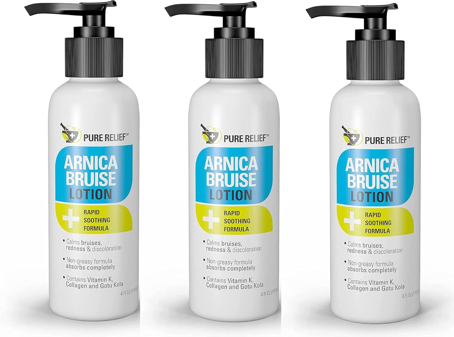 Arnica Cream for Bruise Relief - Extra Strength Moisturizing Formula with Vitamin K & Collagen | 4 Fl Oz