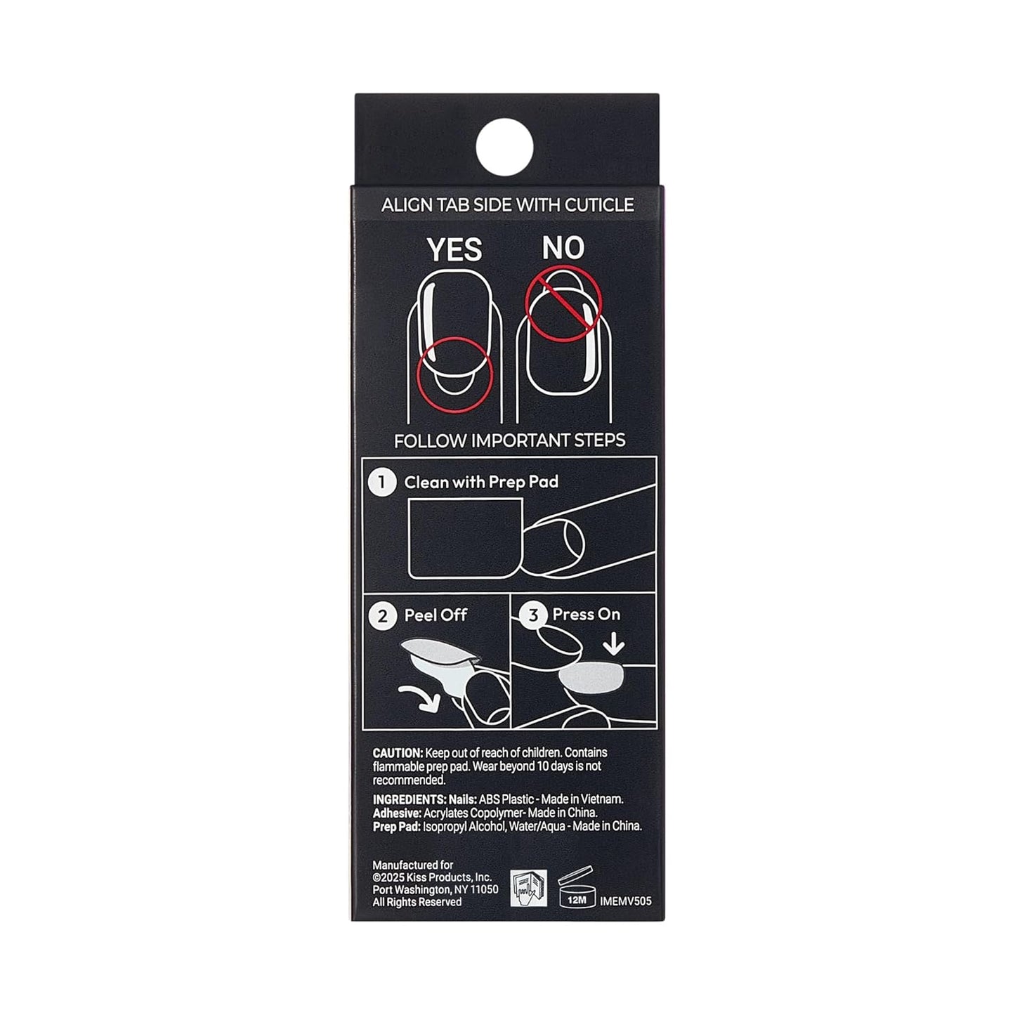 Impress No Glue Press-On Nails - 'Venus' Pink Almond Shape | Medium Size, 30 Nails & Accessories Included