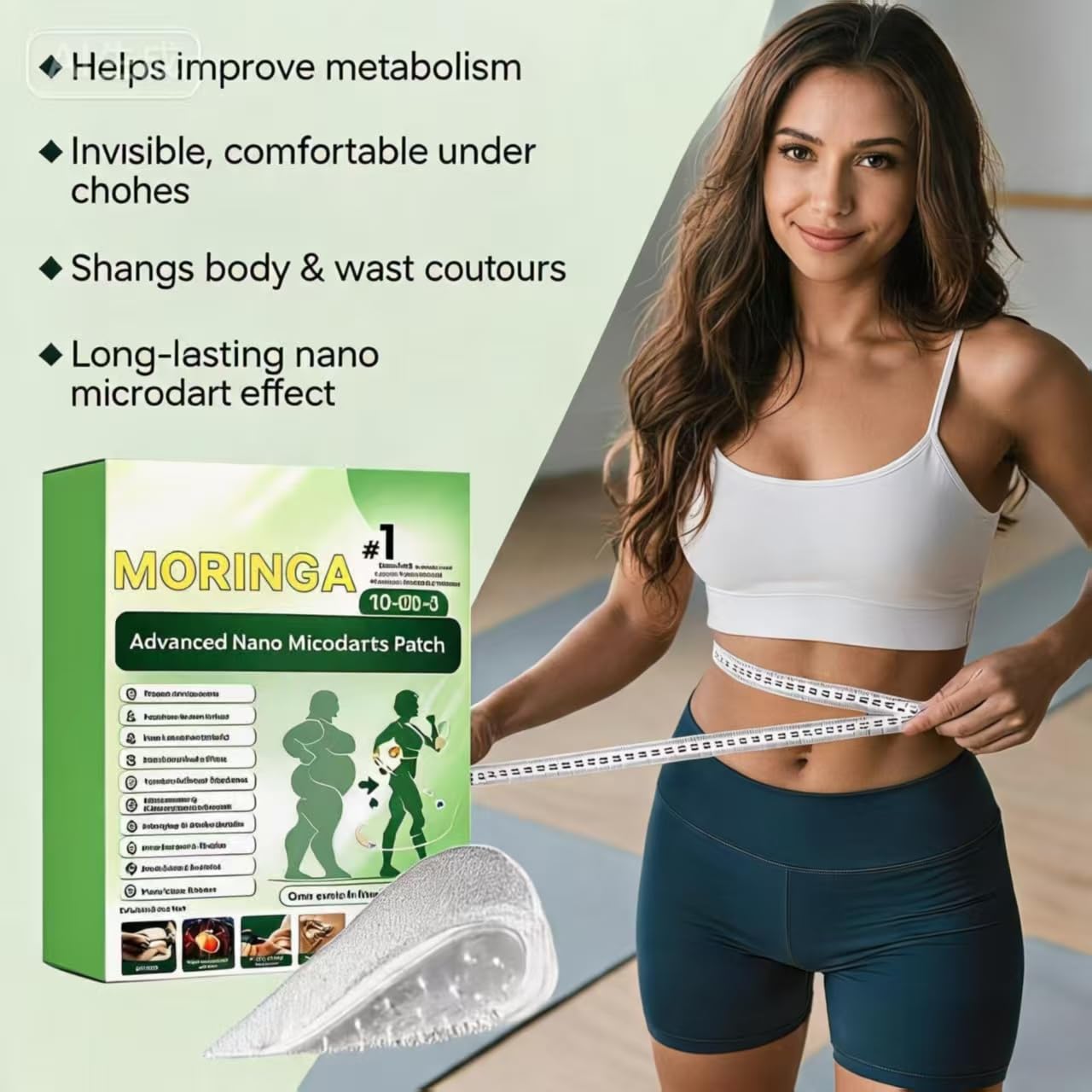 Moringa 10-in-1 Nano Microdart Patch - Natural Skin Treatment | 2026 Edition