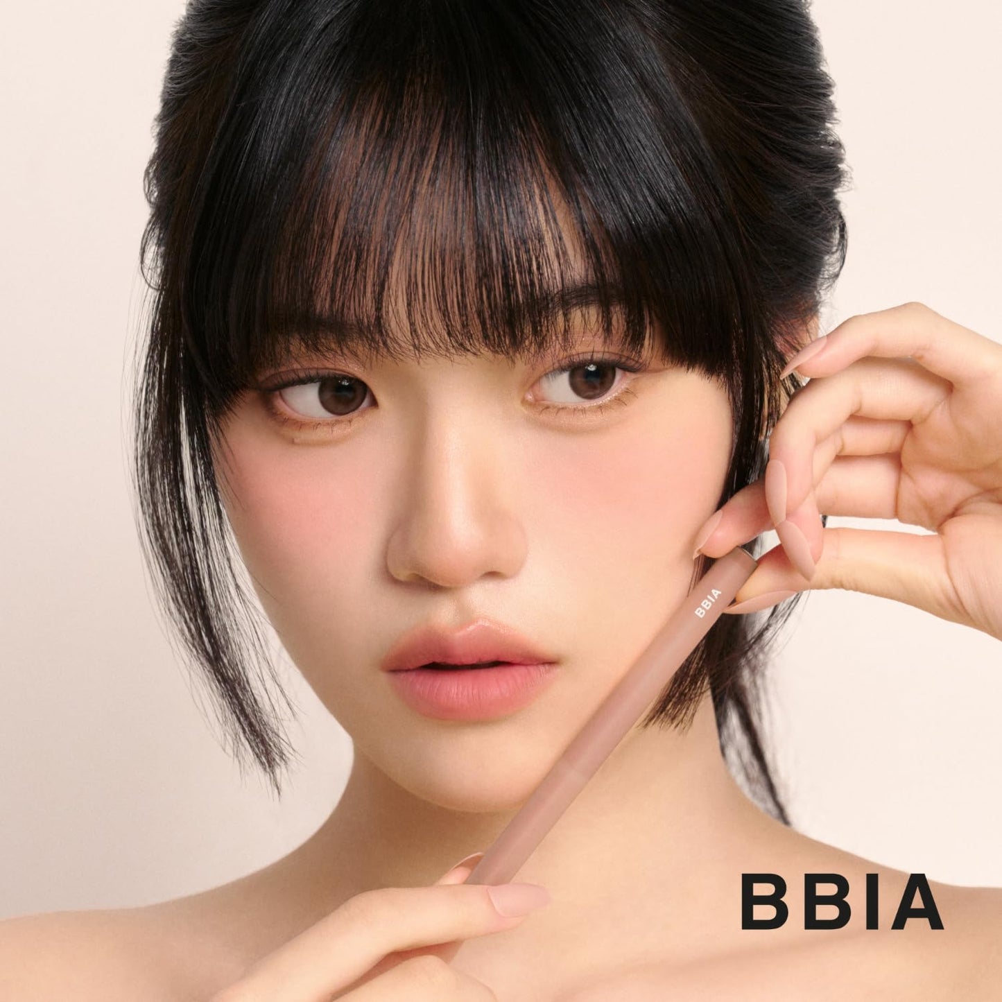 BBIA Nudy Lip Pencil - Natural Overlining & Contouring Lip Liner, Long-Lasting Smooth Velvet Finish, Multi-Use for Lip Base and Shaping, K-Beauty Precision Lip Definer Korean Makeup (05 NUDY FIG)