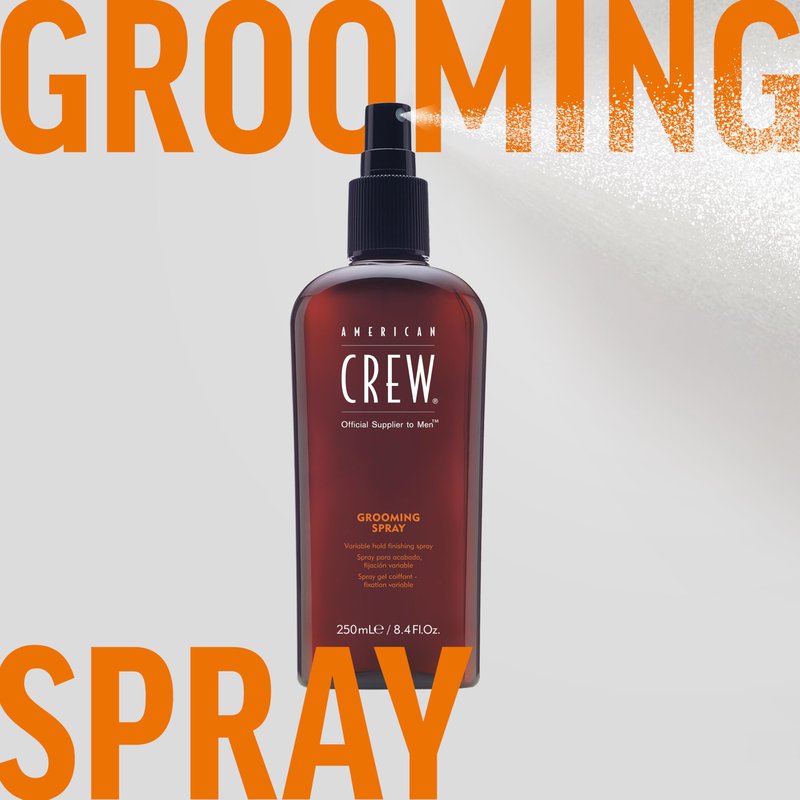 American Crew Men's Hair Spray, Variable Hold Grooming Styling Product, 8.45 Fl Oz