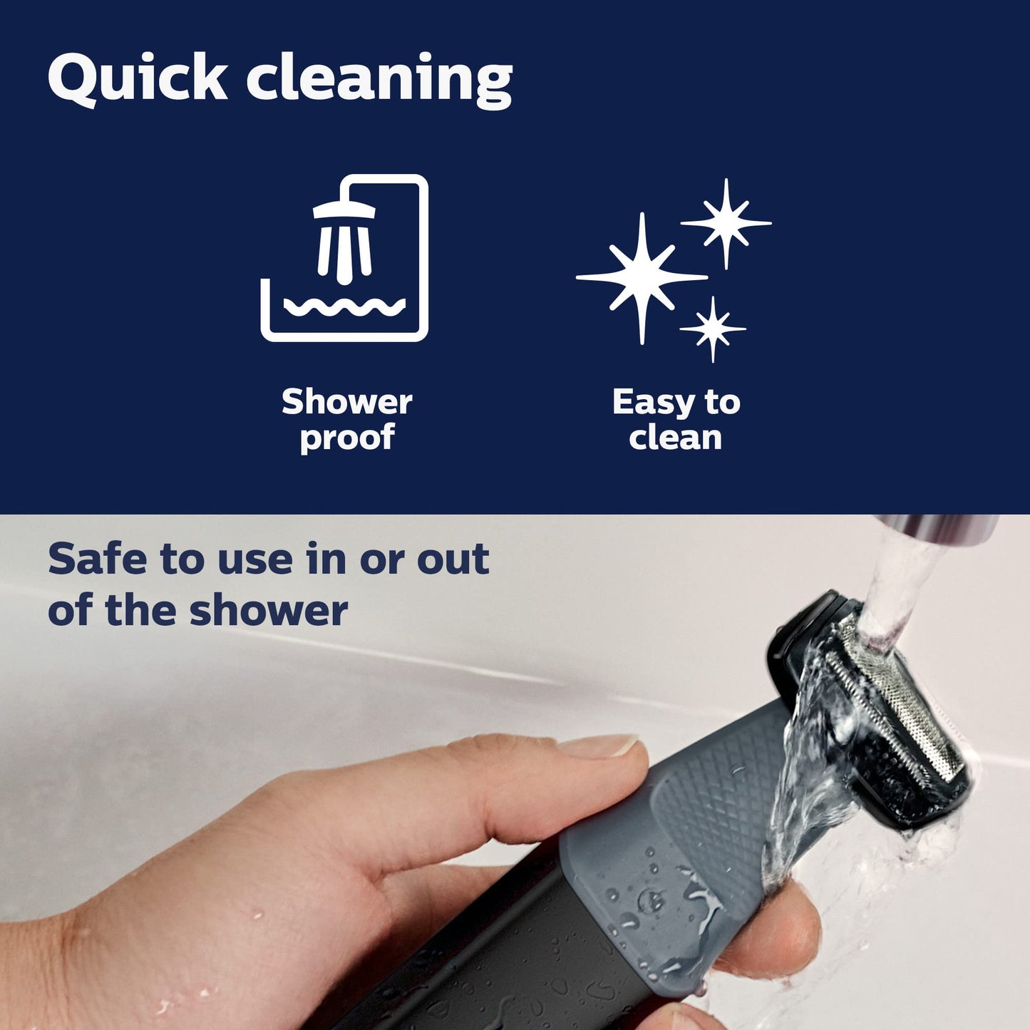 Philips Norelco Body Groomer Series 5000 Body Shaver, Body Hair Trimmer for Men, Showerproof Manscaping Groin Trimmer for Men