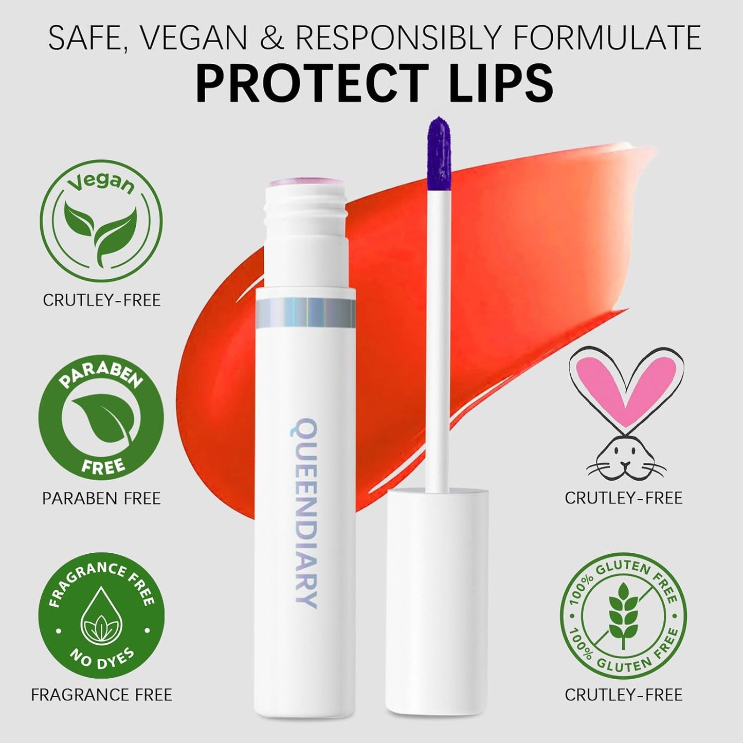 Long-Lasting Waterproof Lip Stain | Peel Off Matte Lip Tint for All-Day Wear