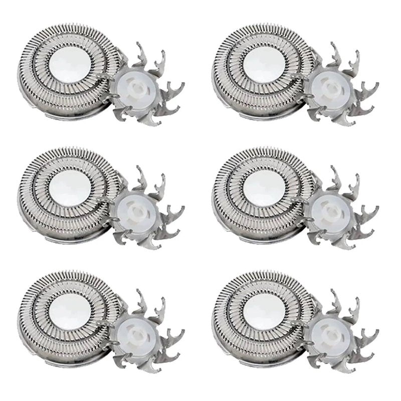 Replacement Shaver Heads for MALEGEBAZ Electric Razor, 6 Pack