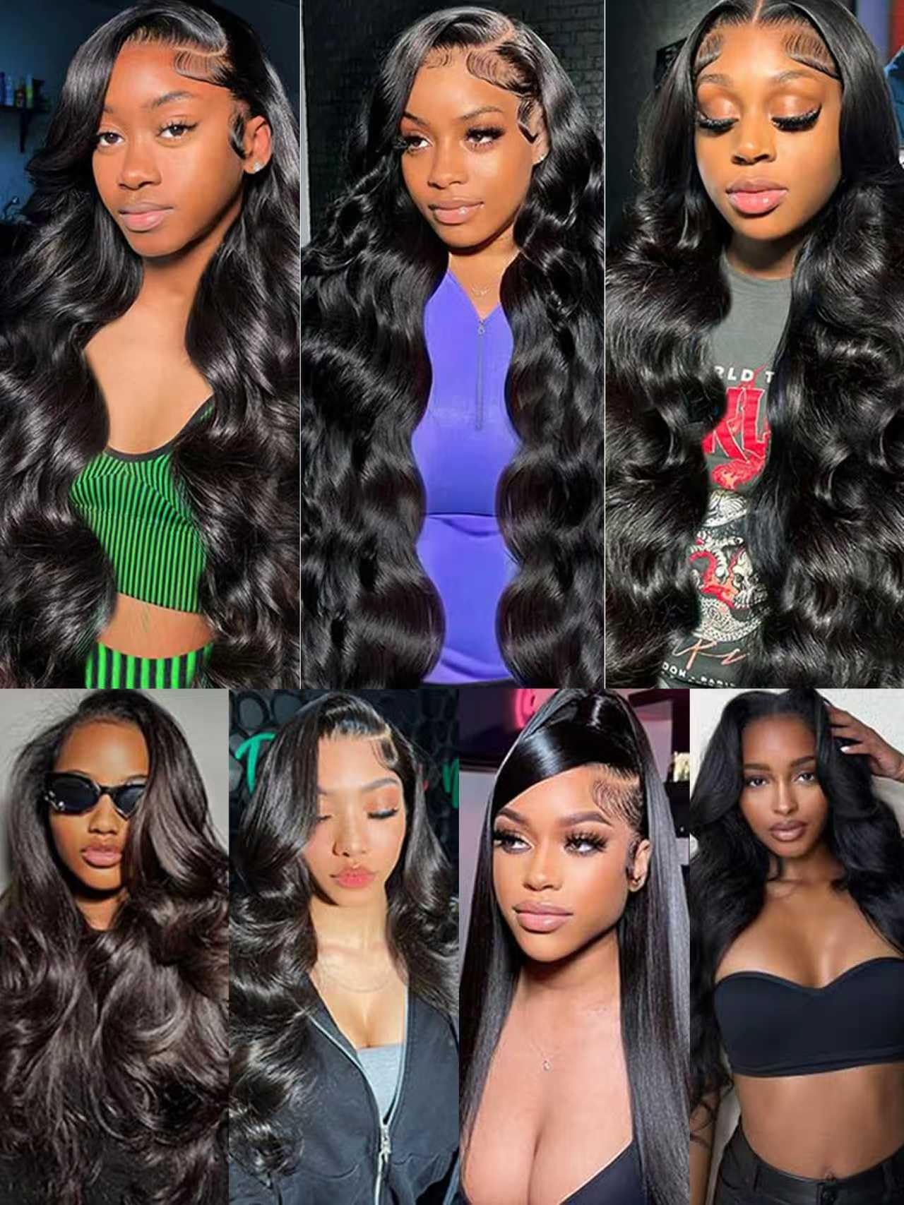 Fongly Body Wave Lace Front Wigs Human Hair 13x6 Lace Front Wigs Human Hair 200% Density 26 Inch 13x6 HD Lace Frontal HumanHair Wigs for Black Women With BabyHair