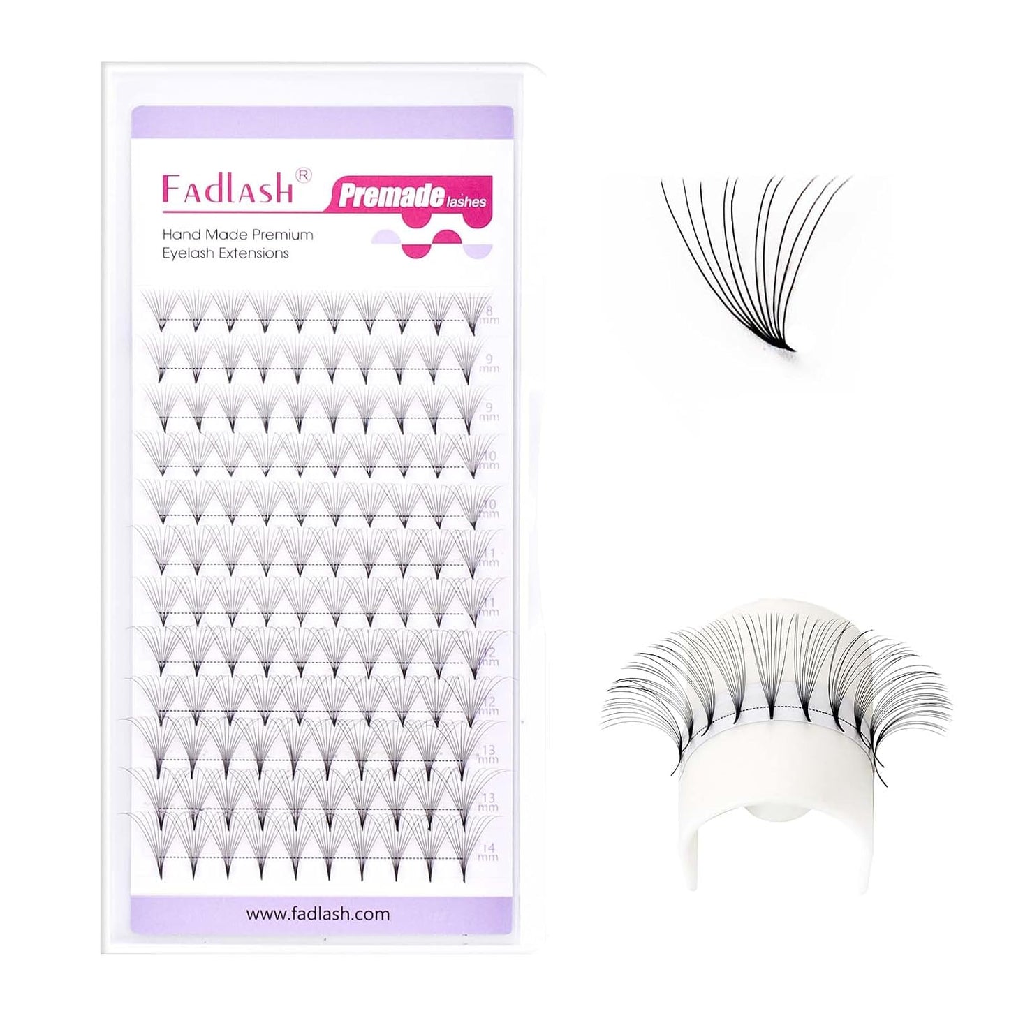 Eyelash Clusters - 80D & 100D D Curl Individual Lashes | 496PCS DIY Extensions 12-18mm