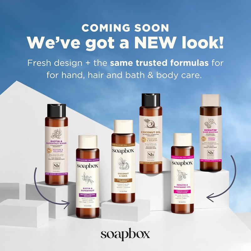 Soapbox Scalp Soother | Pre-Shampoo Treatment for Itchy, Dry Scalp - Hydrating Scalp Oil with Tea Tree Oil & Hyaluronic Acid - 5 oz