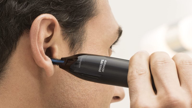 Norelco Philips Nose Trimmer 1000, Black, NT1605/60