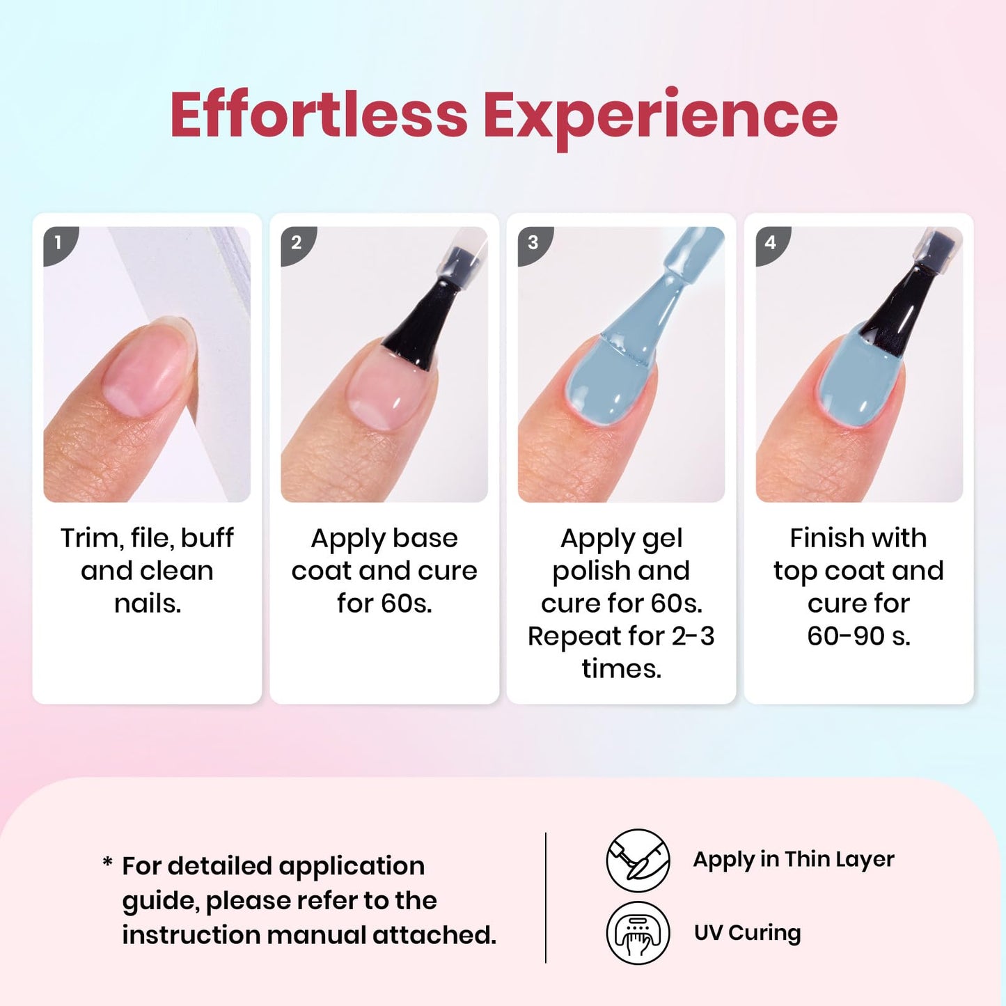 Beetles Gel Nail Polish Set - Soft Manifest 8 Colors Neutral Nude Glitter Pink Green Gel Soak Off UV LED Gel Polish Home Salon Spring Gifts for Women