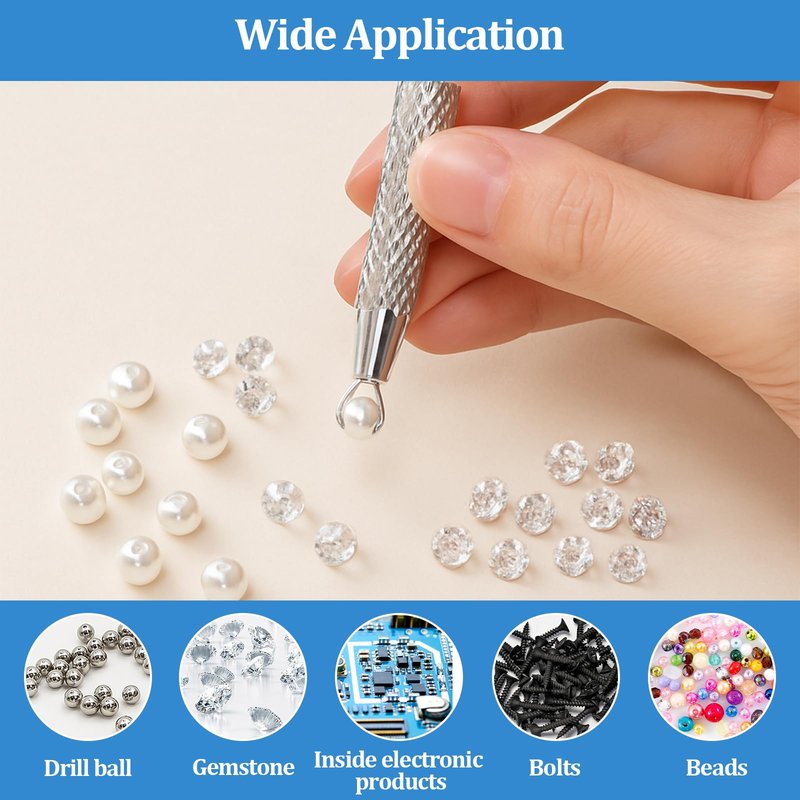 Piercing Ball Grabber,3 PCS Piercing Removal Tool,4-Claw Diamond Tweezers for Easy Jewelry Changing,Stainless Steel Gem Pickup Tool,Earring Pearl Grabber