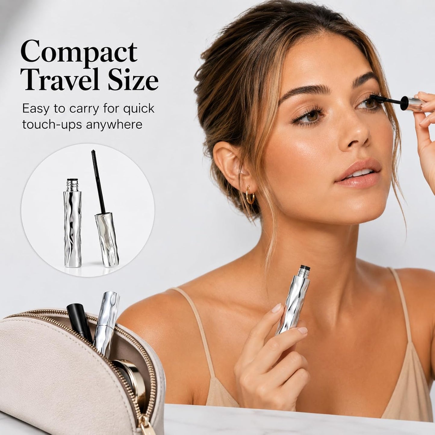 Volumizing Mascara for Dramatic Lashes - Long-Lasting, Waterproof Formula