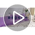 BEDSUMP King Ruffled Pillow Shams Set of 2 - 20x40 White Microfiber