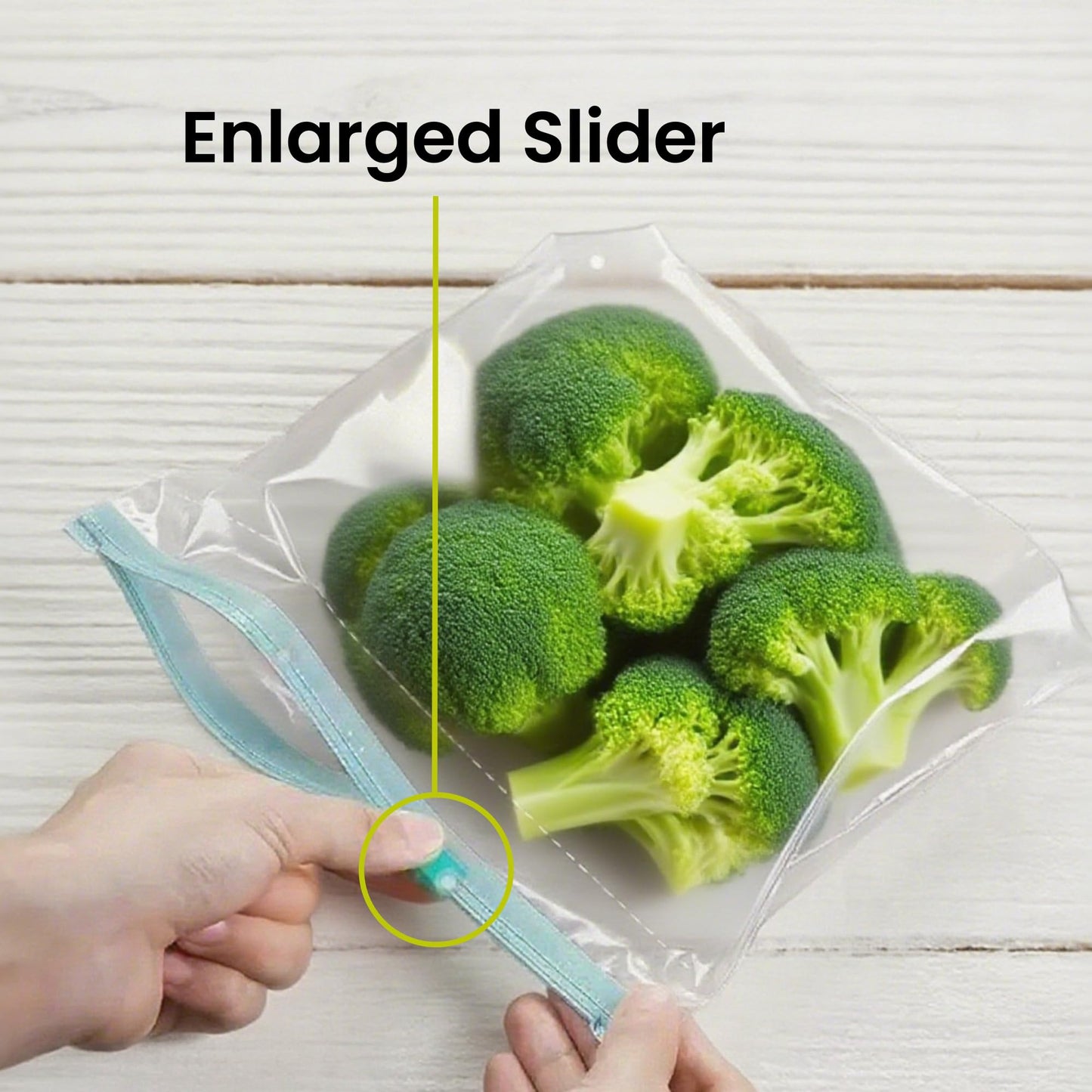 15 Pcs Medium Zipper Storage Bags, Organization Pouches for Home, Office, Travel & Craft Supplies