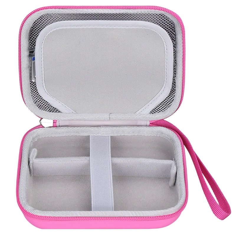 Kids Camera Case for Vtech Kidizoom Creator Cam, Cute Kid Toy Camera Storage Case Bag for Vtech Kidizoom Camera Pink with Pocket Holds Tripod Accessories (Box Only) (Box Only) (Pink)